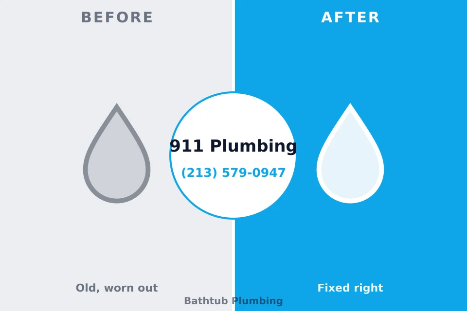 Before and after: plumbing repair Harlan, KY